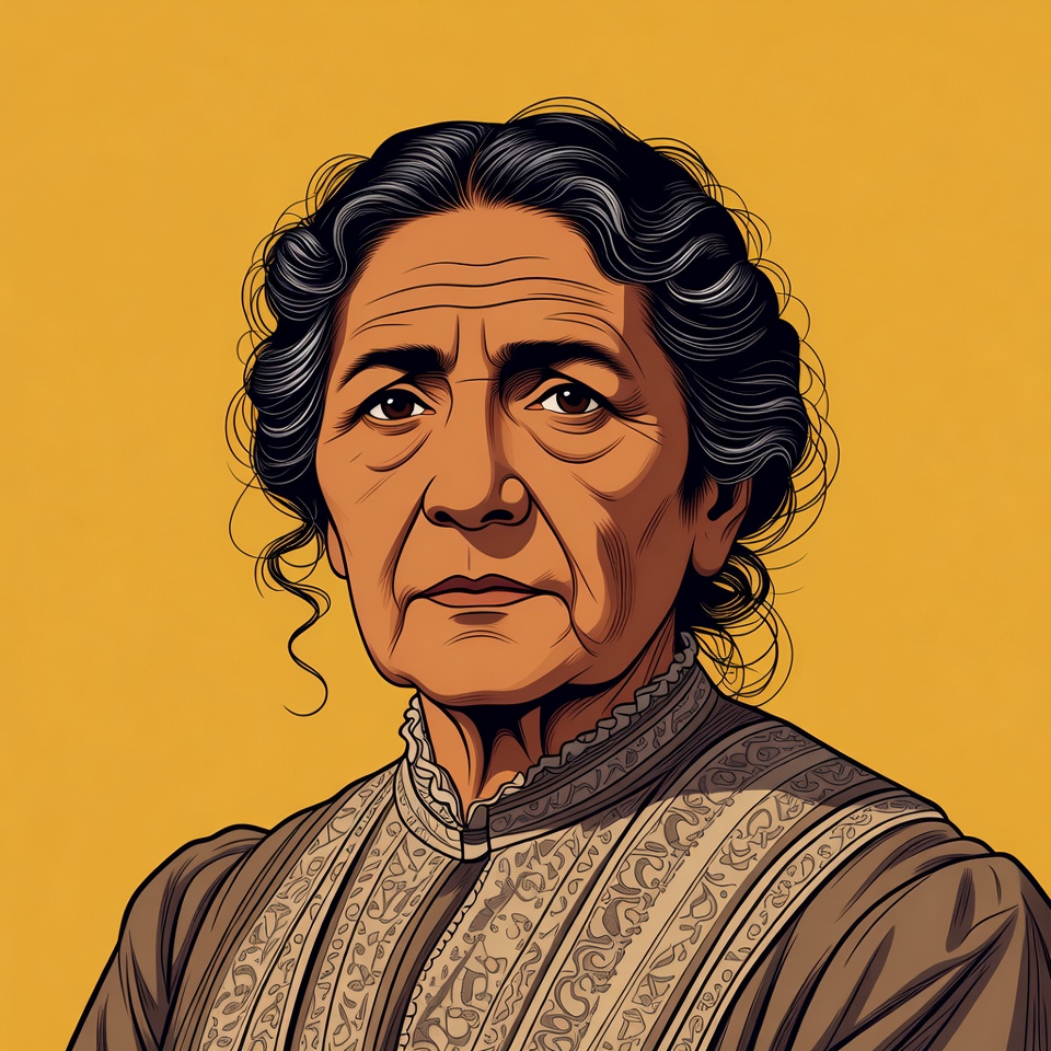 Serious portrait of an older woman Serious portrait of an older woman