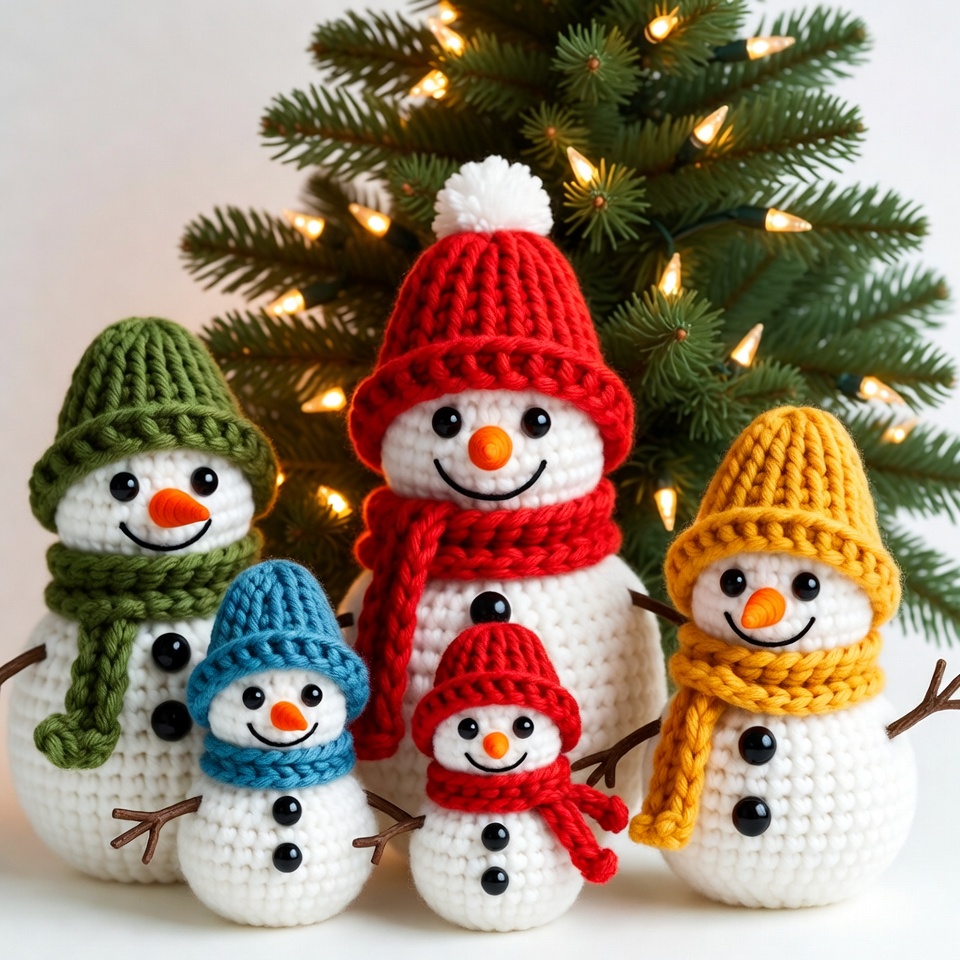 Snowmen decorations for holiday season Snowmen decorations for holiday season