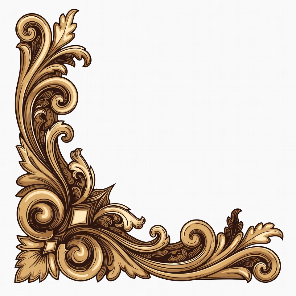 Intricate floral design in warm colors Intricate floral design in warm colors