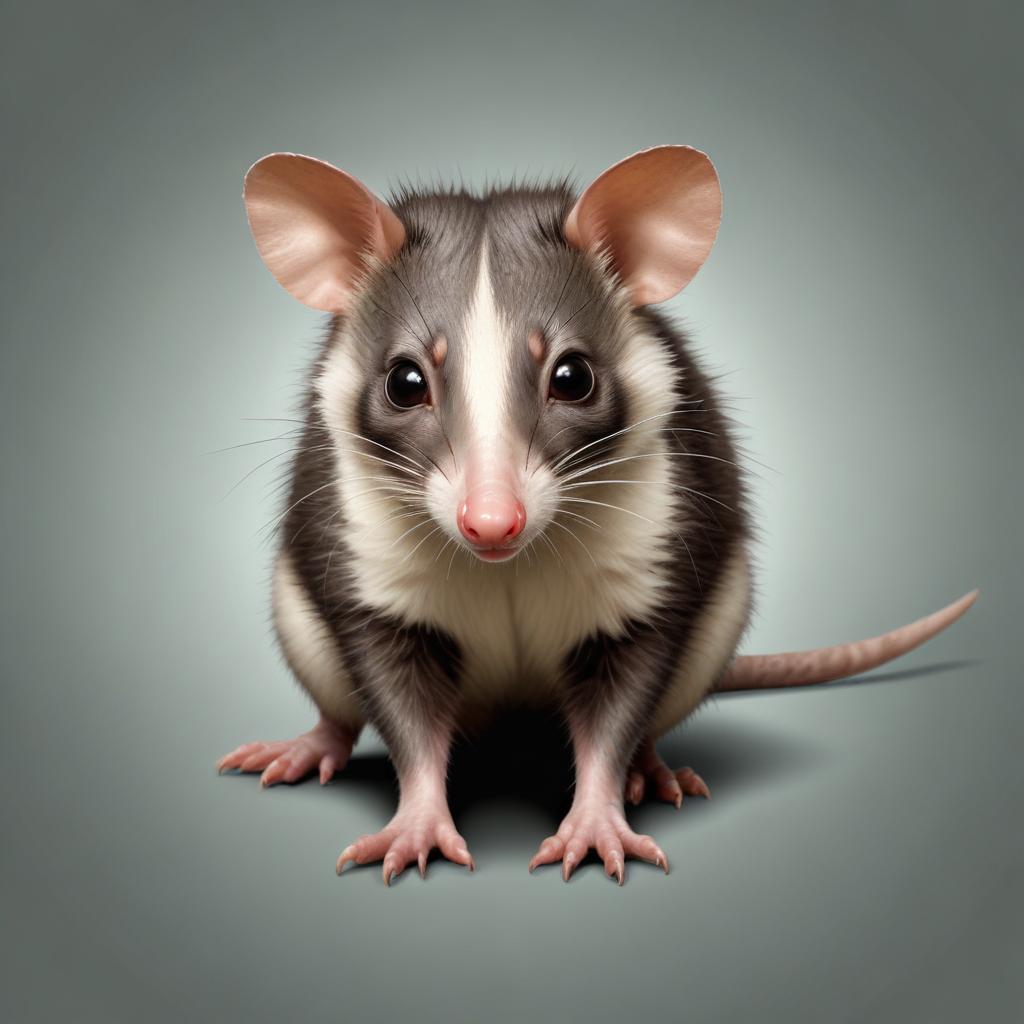 Close view of a small animal Close view of a small animal