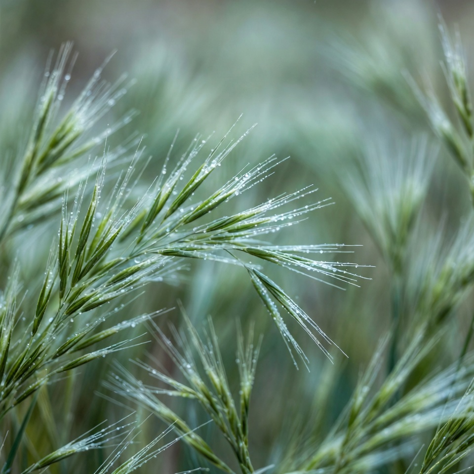 Dew on grass in morning light Dew on grass in morning light