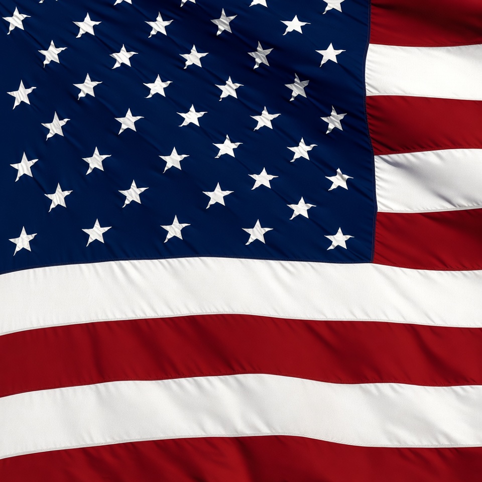 American flag waving in the wind American flag waving in the wind