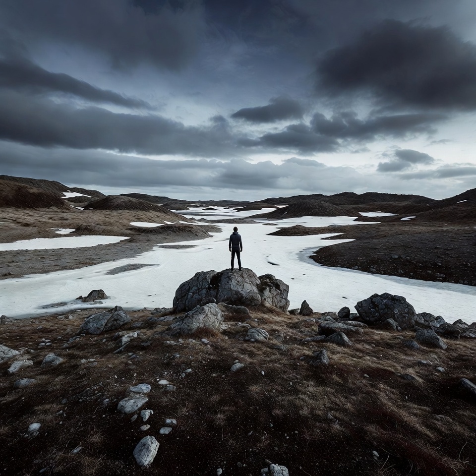 Standing alone in the wilderness Standing alone in the wilderness