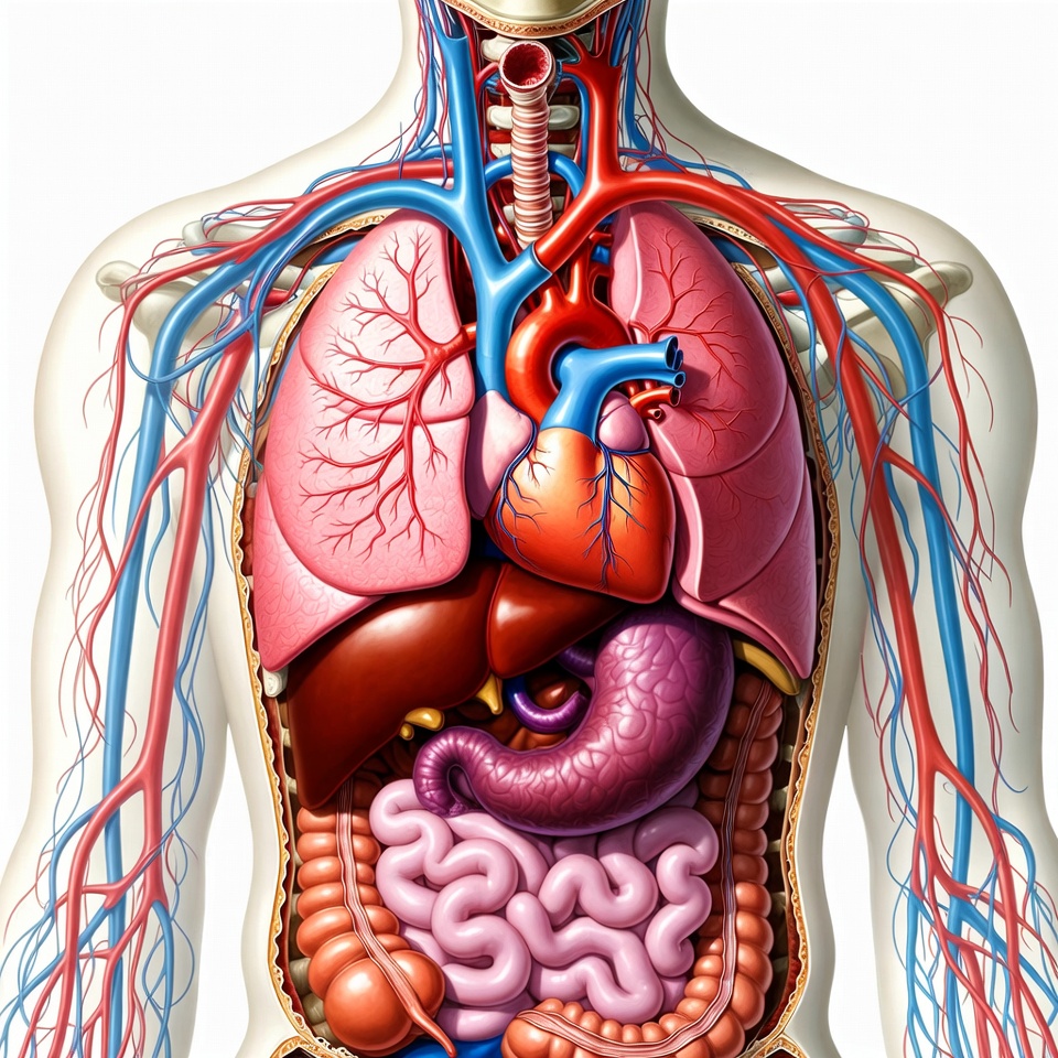 Human body anatomy diagram with organs Human body anatomy diagram with organs