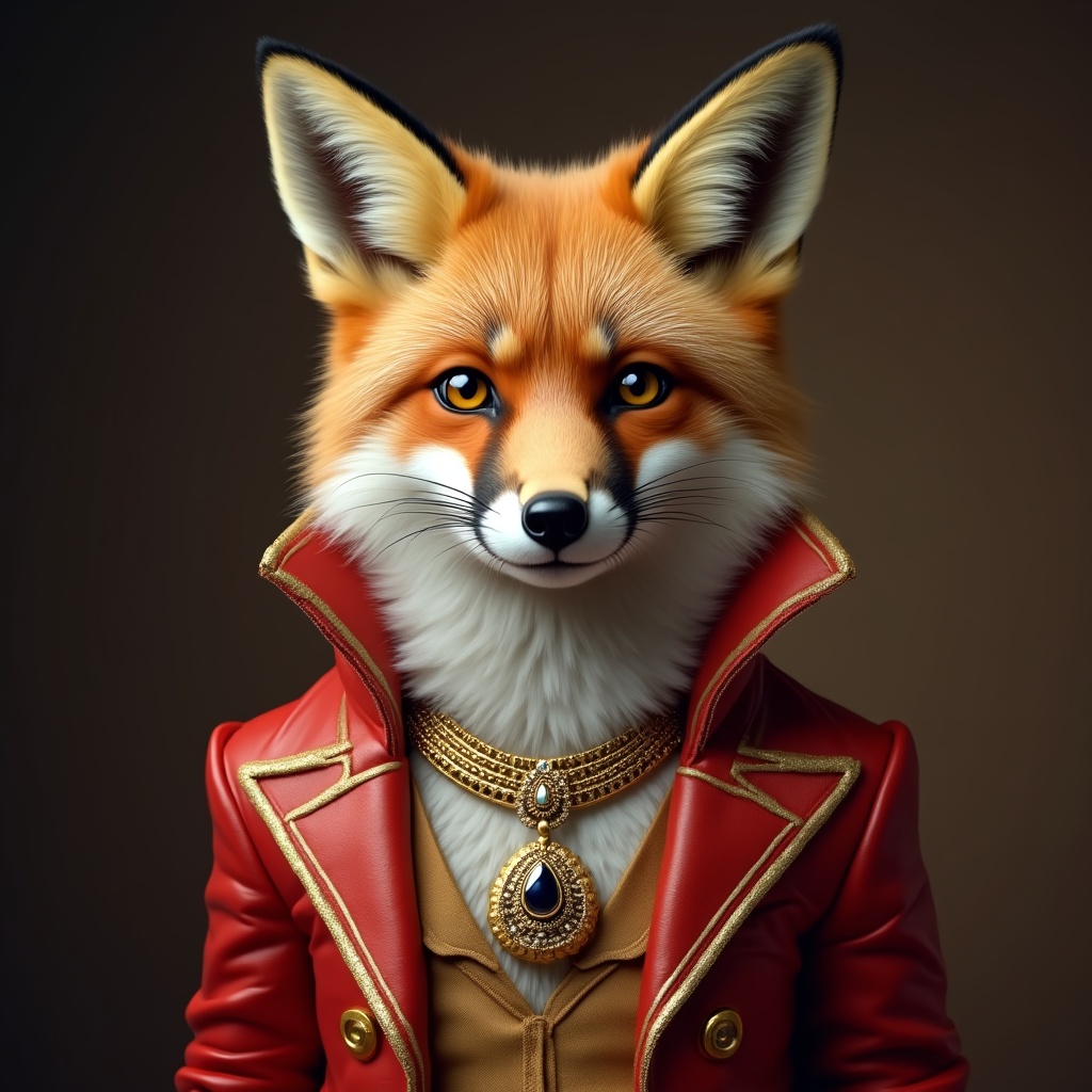 Fox in formal attire Fox in formal attire