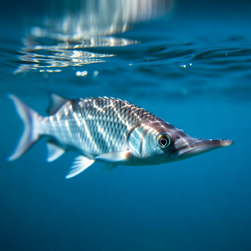 Fish swimming in clear water Fish swimming in clear water
