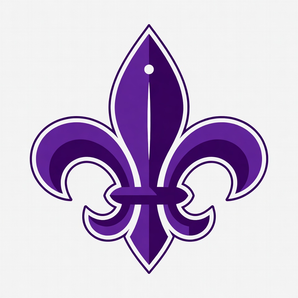 Symbol of a floral design Symbol of a floral design