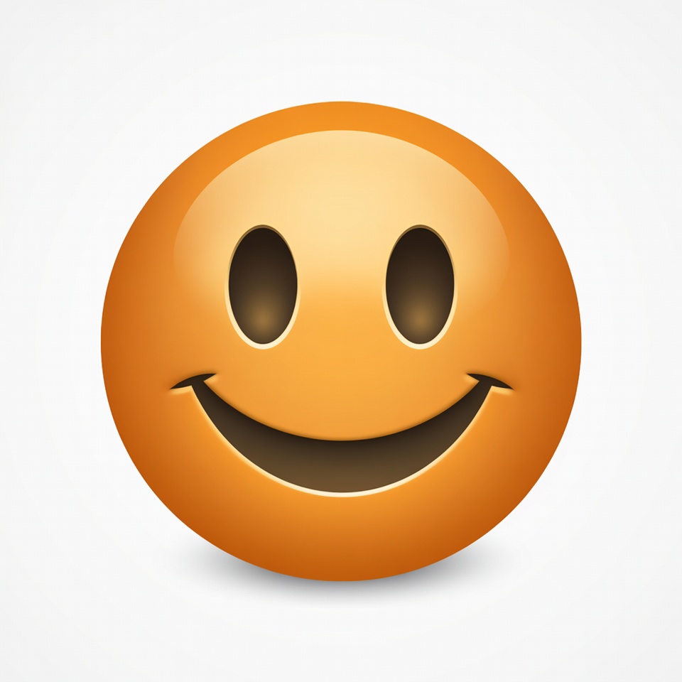 Happy smiling face emoji design Happy smiling face emoji design