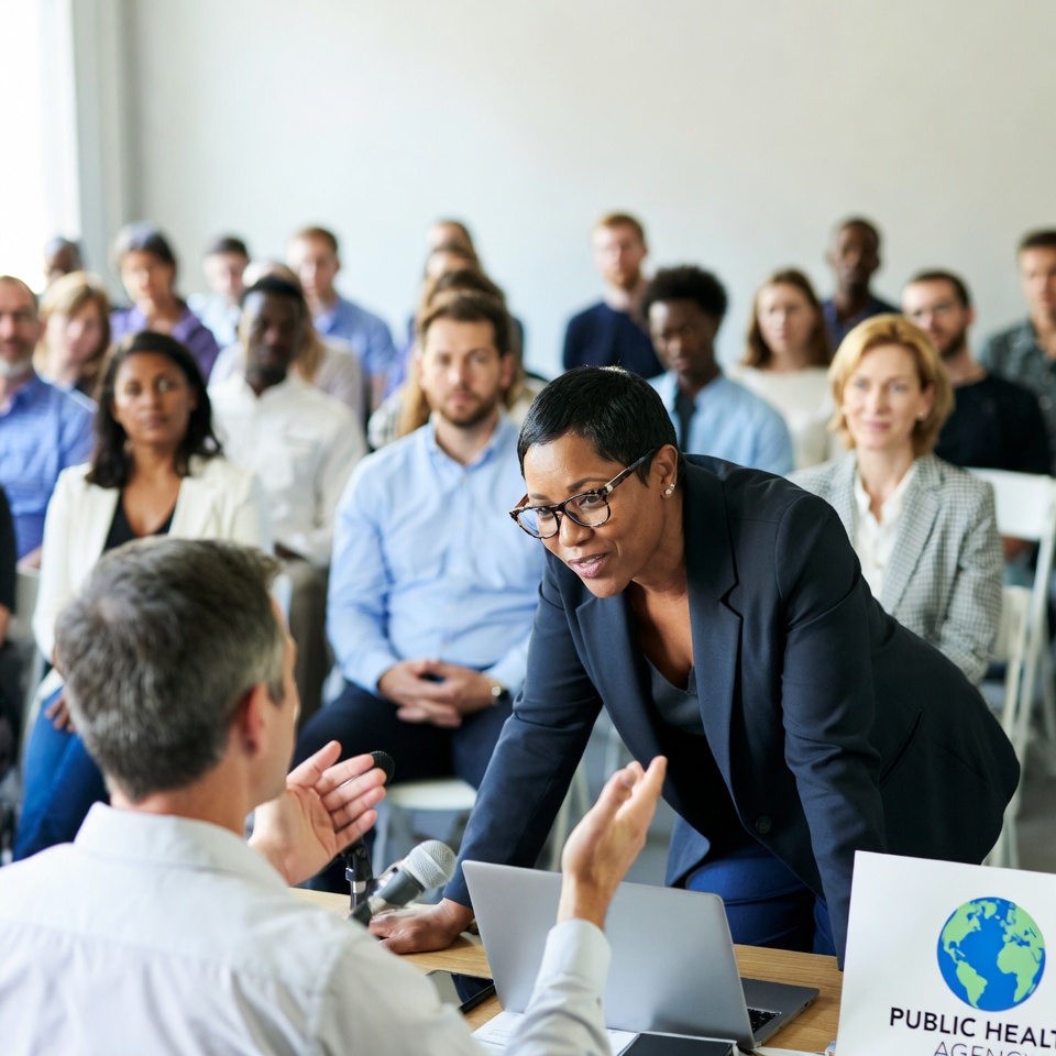 Discussion about public health initiatives Discussion about public health initiatives
