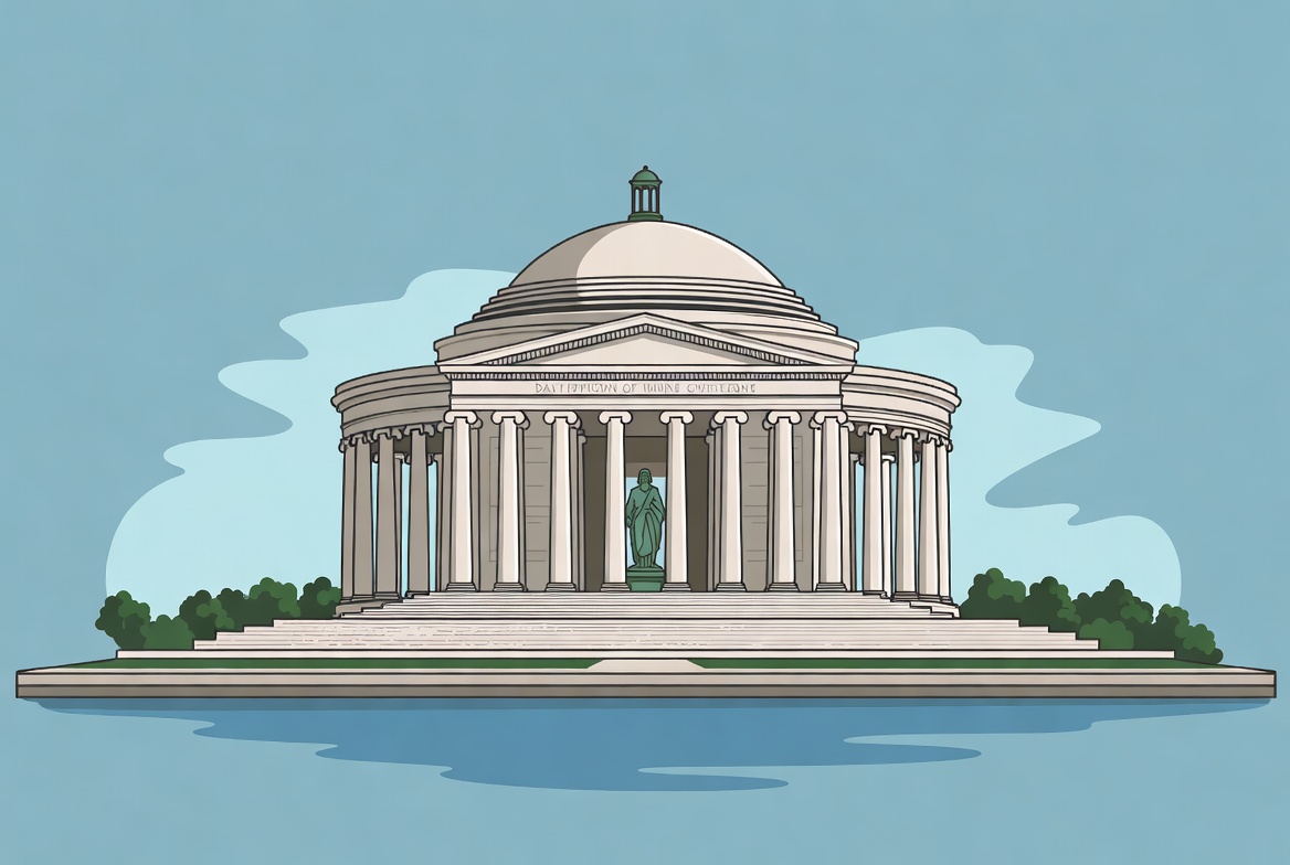 Jefferson memorial in washington dc Jefferson memorial in washington dc