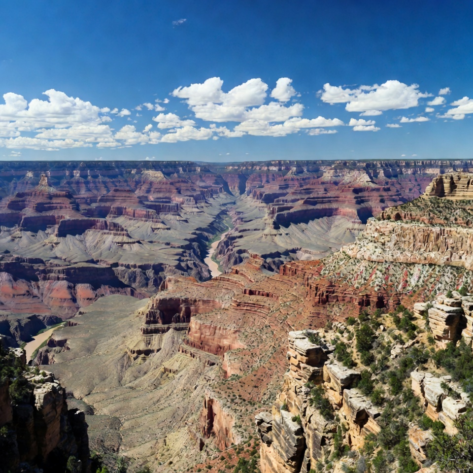 Views of the grand canyon landscape Views of the grand canyon landscape