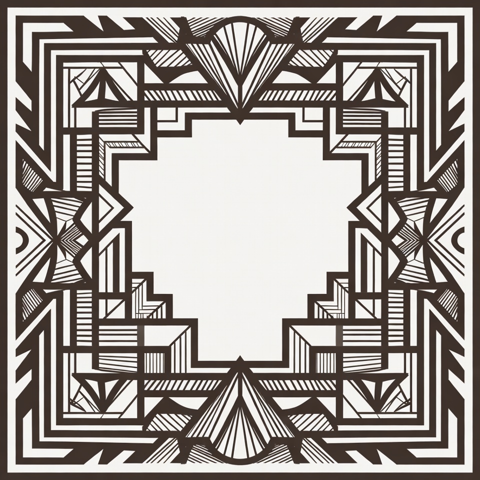 Abstract geometric line art design Abstract geometric line art design