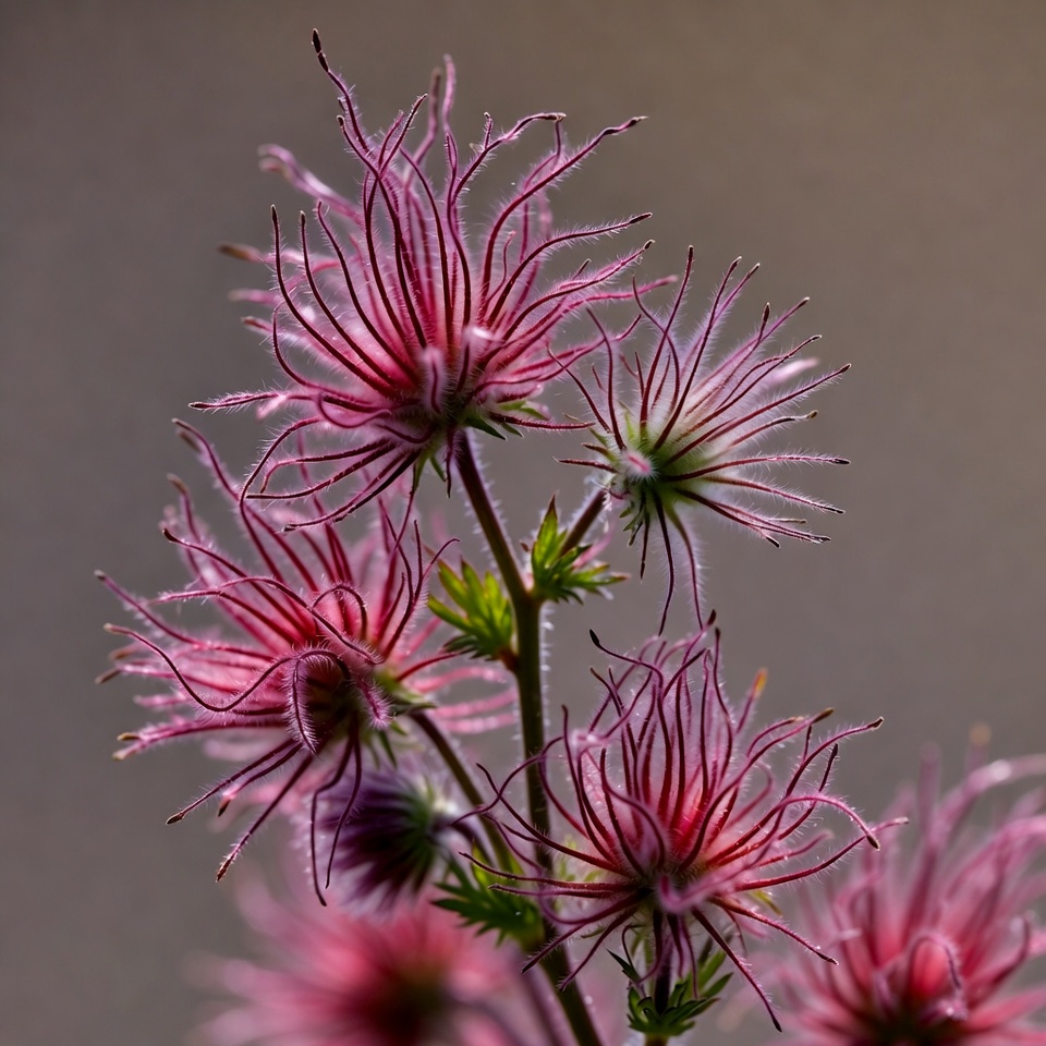 Flowers with fine pink strands bloom in spring Flowers with fine pink strands bloom in spring