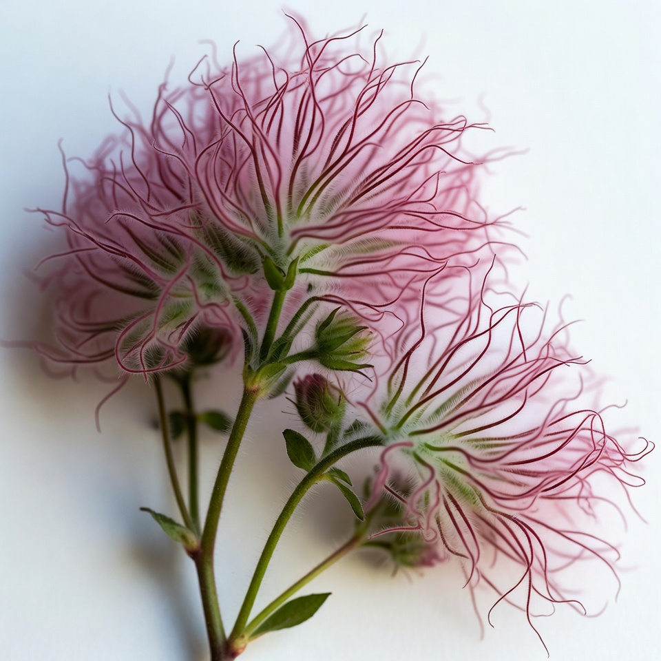 Pink flower with delicate details Pink flower with delicate details