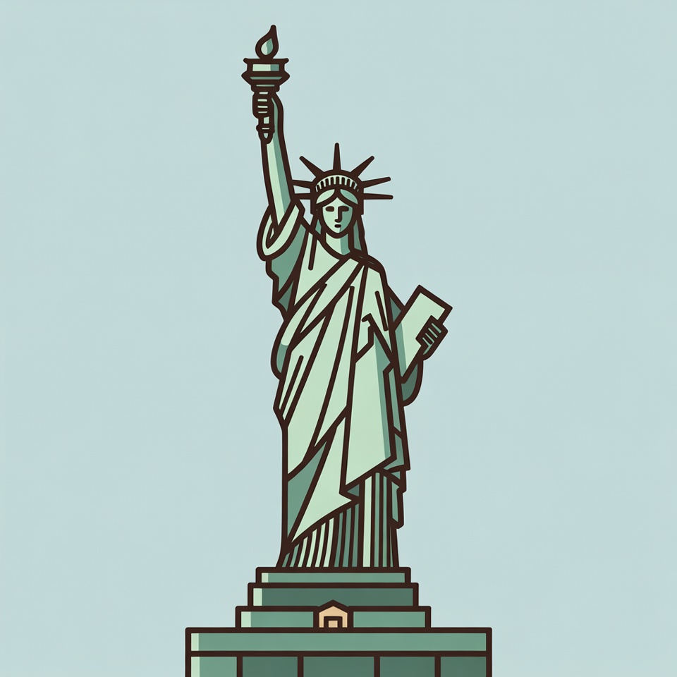 Statue of liberty stands tall in new york Statue of liberty stands tall in new york