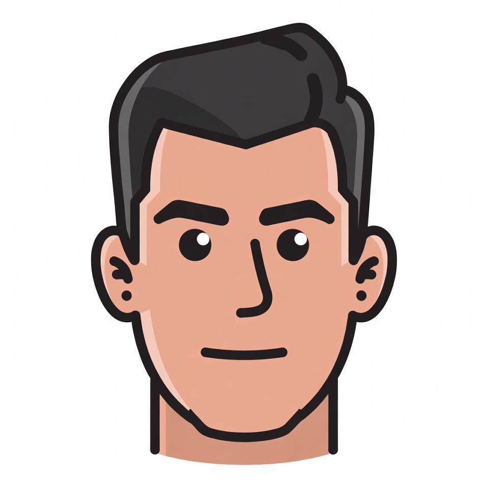 Cartoon character with black hair Cartoon character with black hair