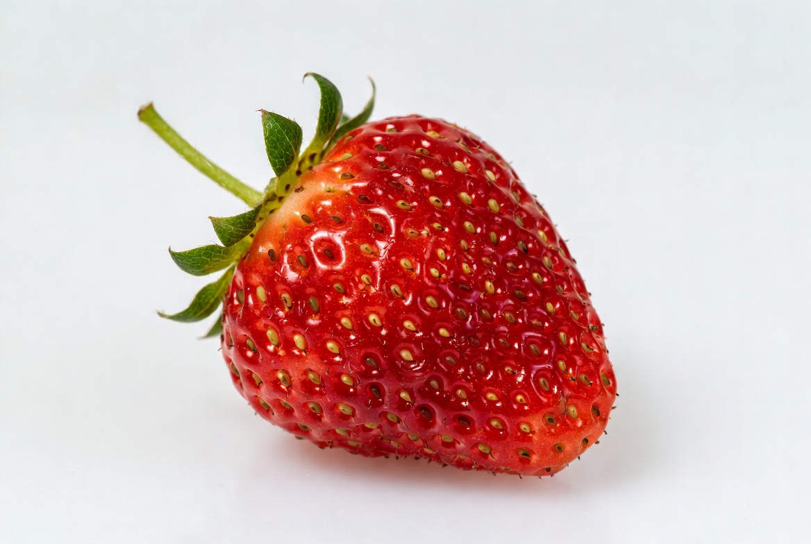 Fresh strawberry on white background Fresh strawberry on white background