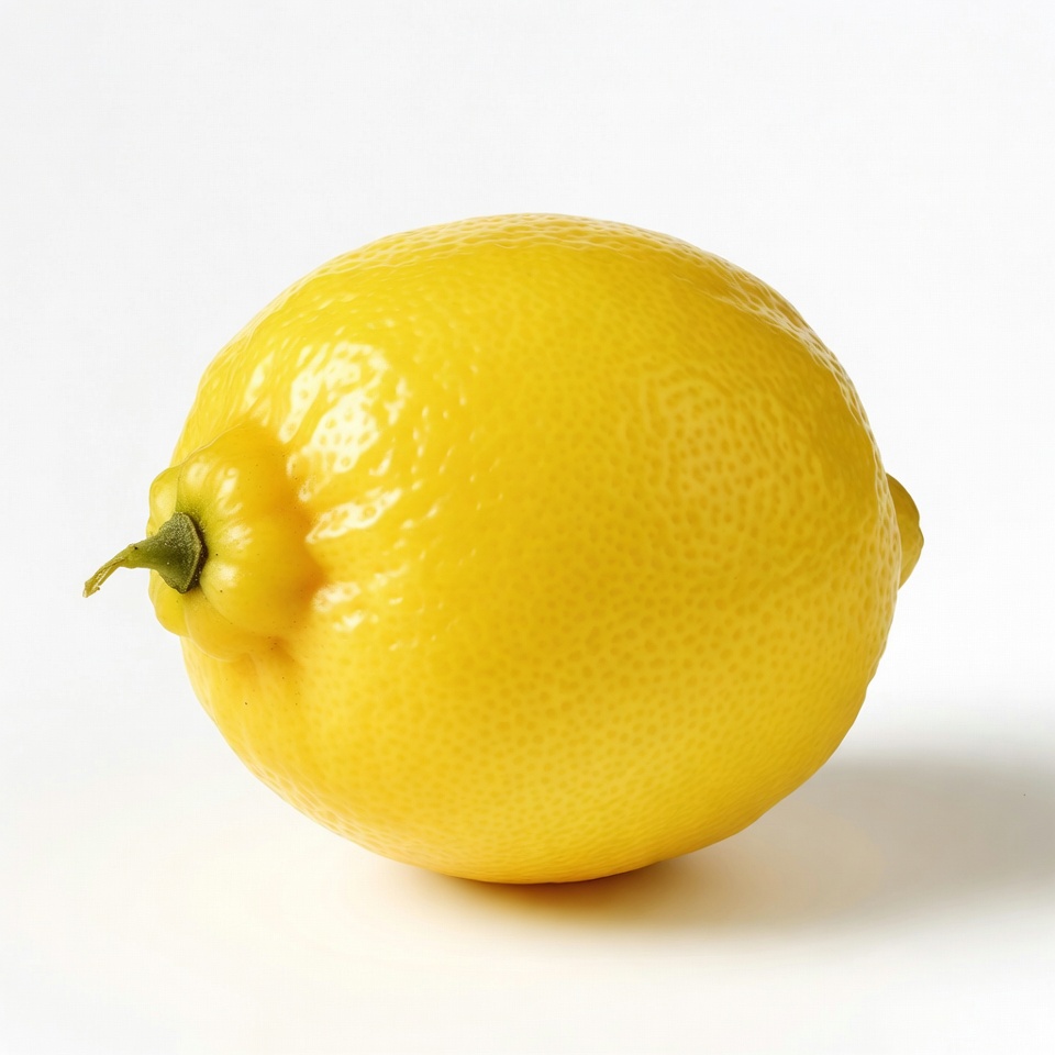 Fresh lemon on white background Fresh lemon on white background