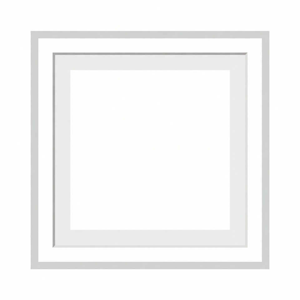 Empty frames on white background Empty frames on white background