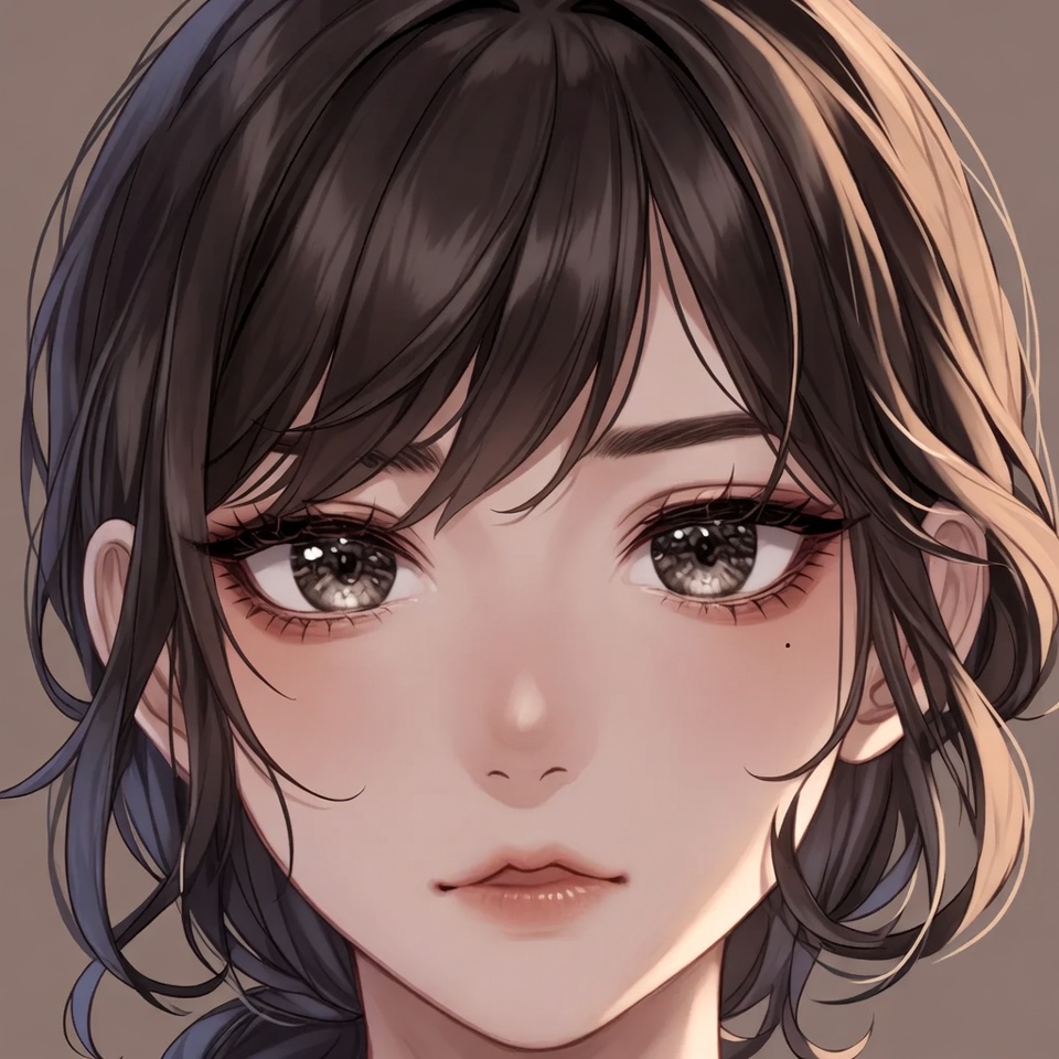 Portrait of a young woman Portrait of a young woman