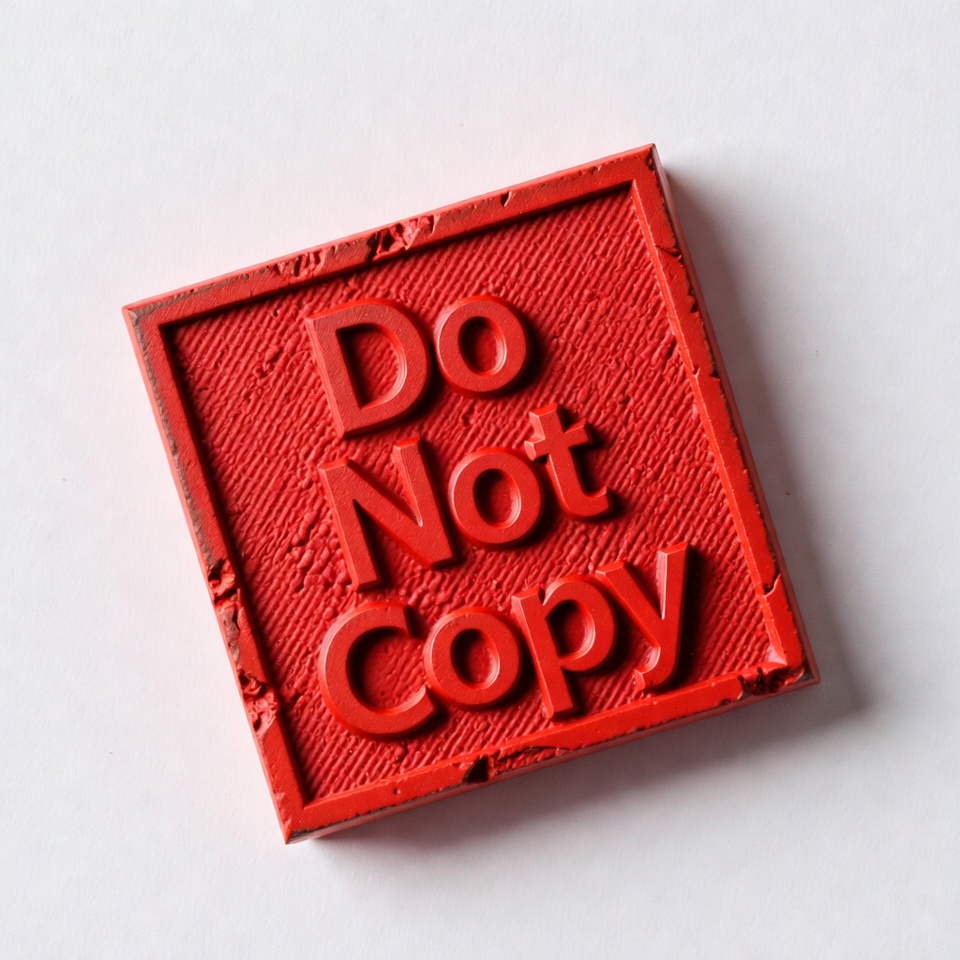 Red seal makes clear warning message Red seal makes clear warning message