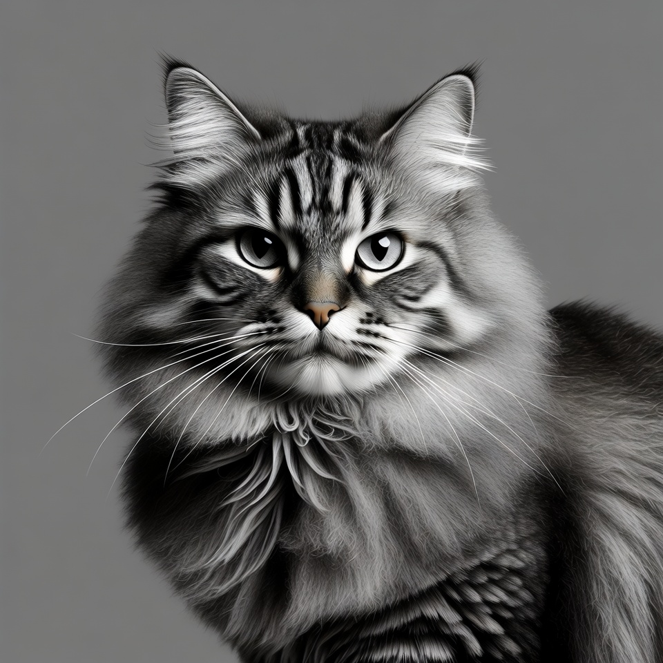 Cat posing for photo session indoors Cat posing for photo session indoors