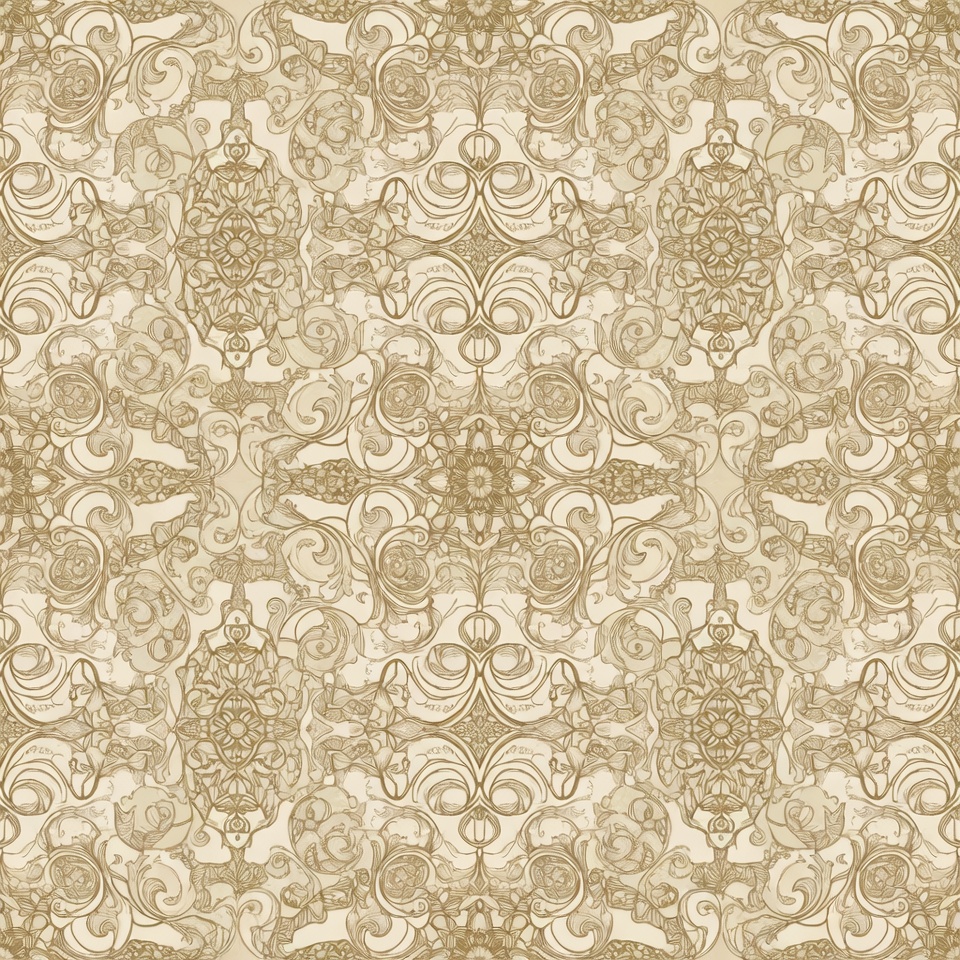 Ornate pattern in neutral tones Ornate pattern in neutral tones