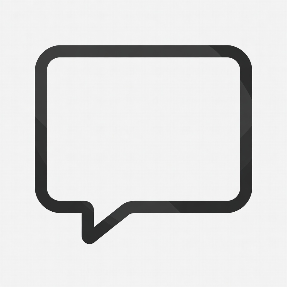 Speech bubble outline design for digital use Speech bubble outline design for digital use