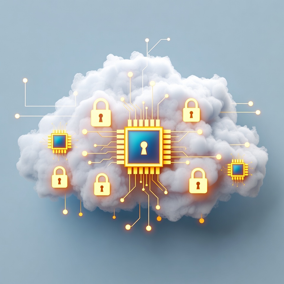 Secure cloud technology with locks and circuits Secure cloud technology with locks and circuits