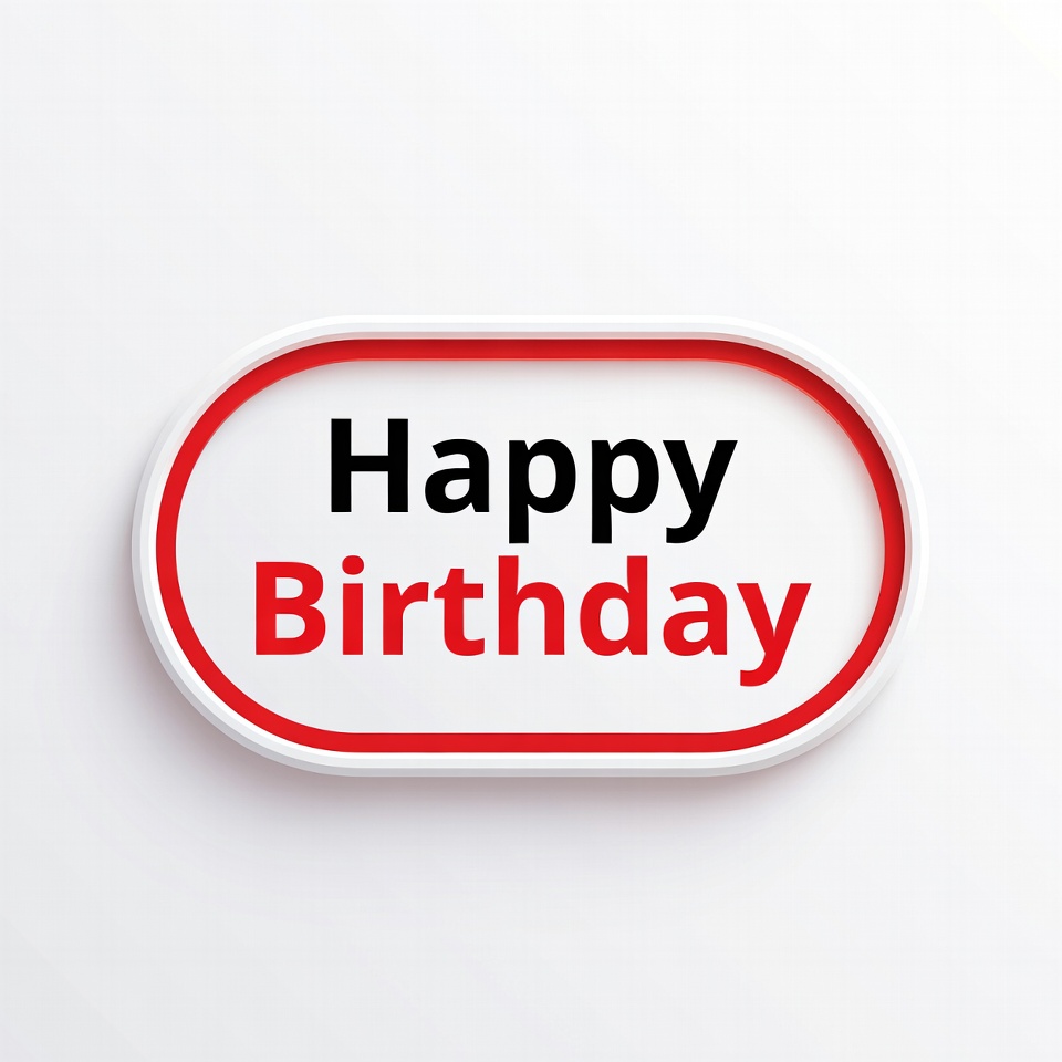 Celebration sign for birthday event Celebration sign for birthday event