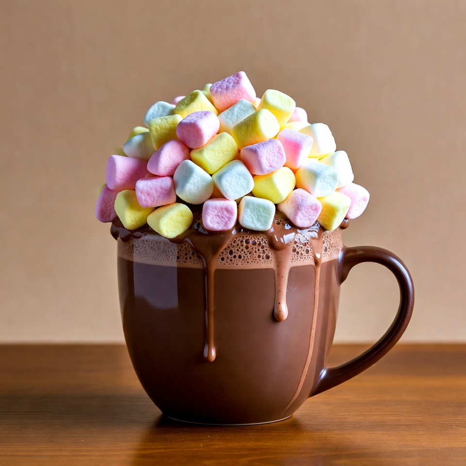 Hot Chocolate with Marshmallows Hot Chocolate with Marshmallows