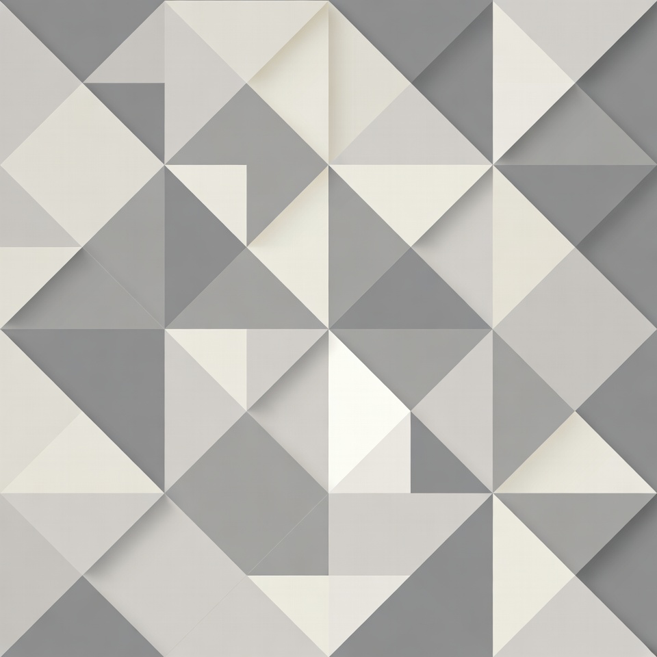 Gray Triangular Geometric Pattern Gray Triangular Geometric Pattern