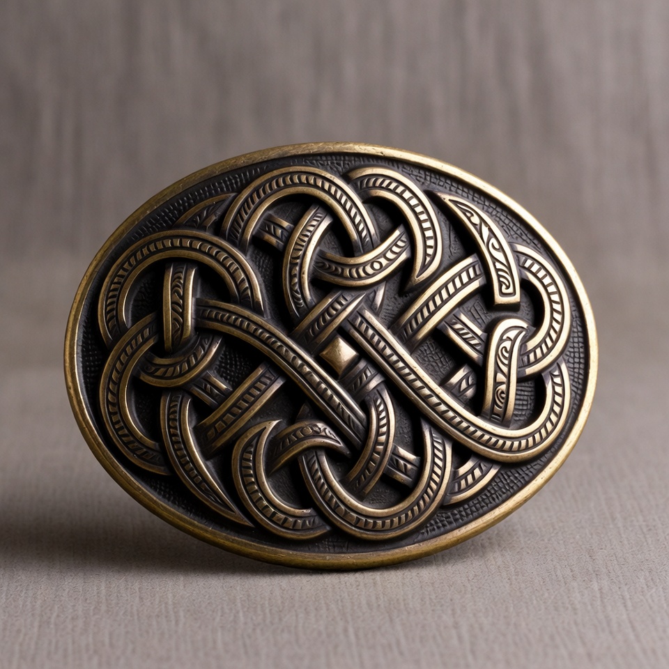 Viking Celtic Knot Belt Buckle Viking Celtic Knot Belt Buckle
