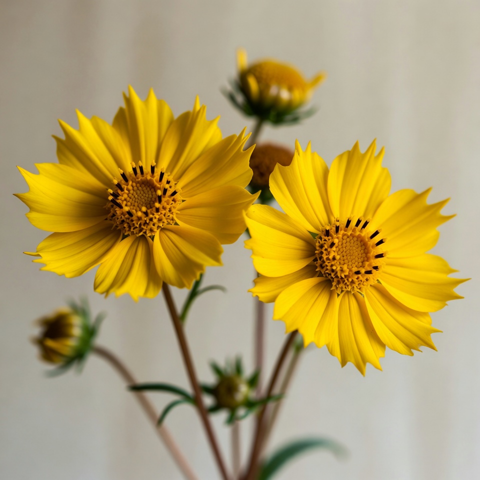 Yellow Black-Eyed Susan Flowers Yellow Black-Eyed Susan Flowers