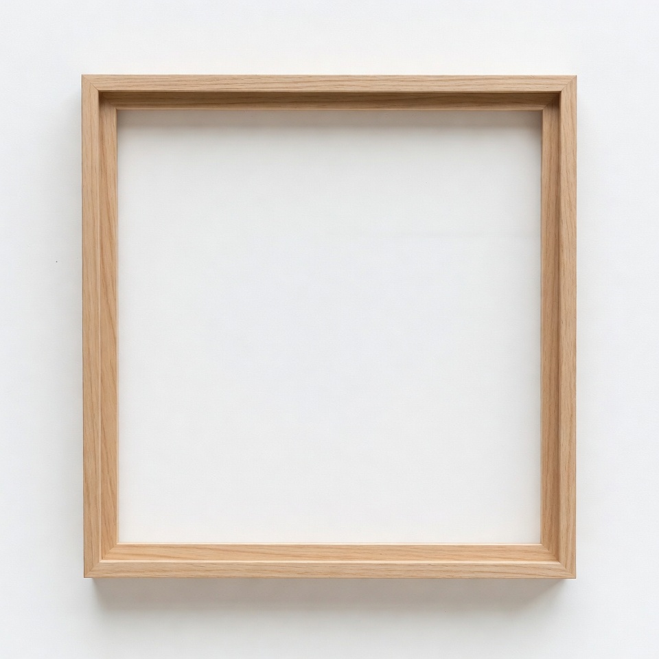 Empty Wooden Picture Frame Empty Wooden Picture Frame