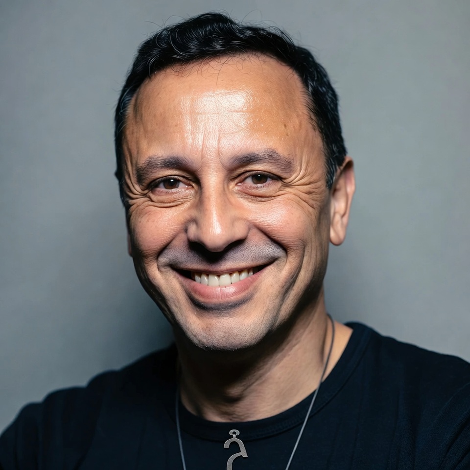 Smiling Middle Eastern man portrait Smiling Middle Eastern man portrait