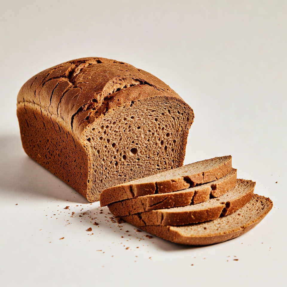 Sliced Whole Grain Bread Loaf Sliced Whole Grain Bread Loaf