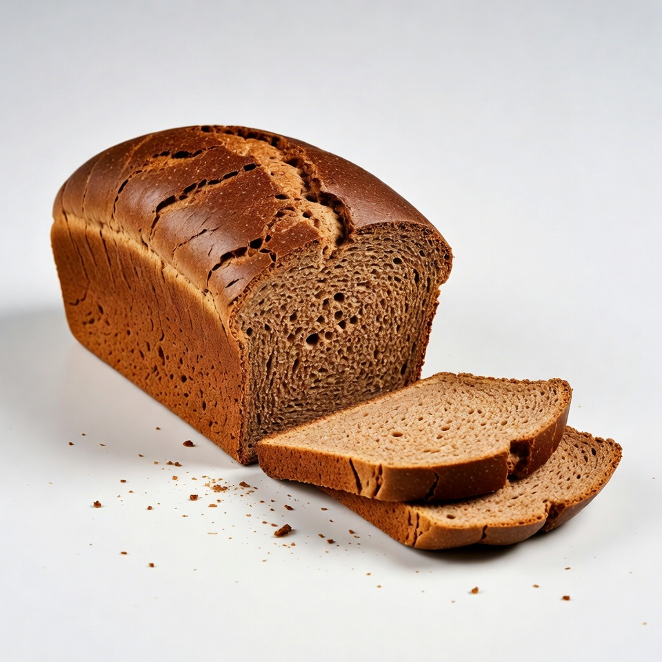 Sliced Whole Grain Bread Loaf Sliced Whole Grain Bread Loaf