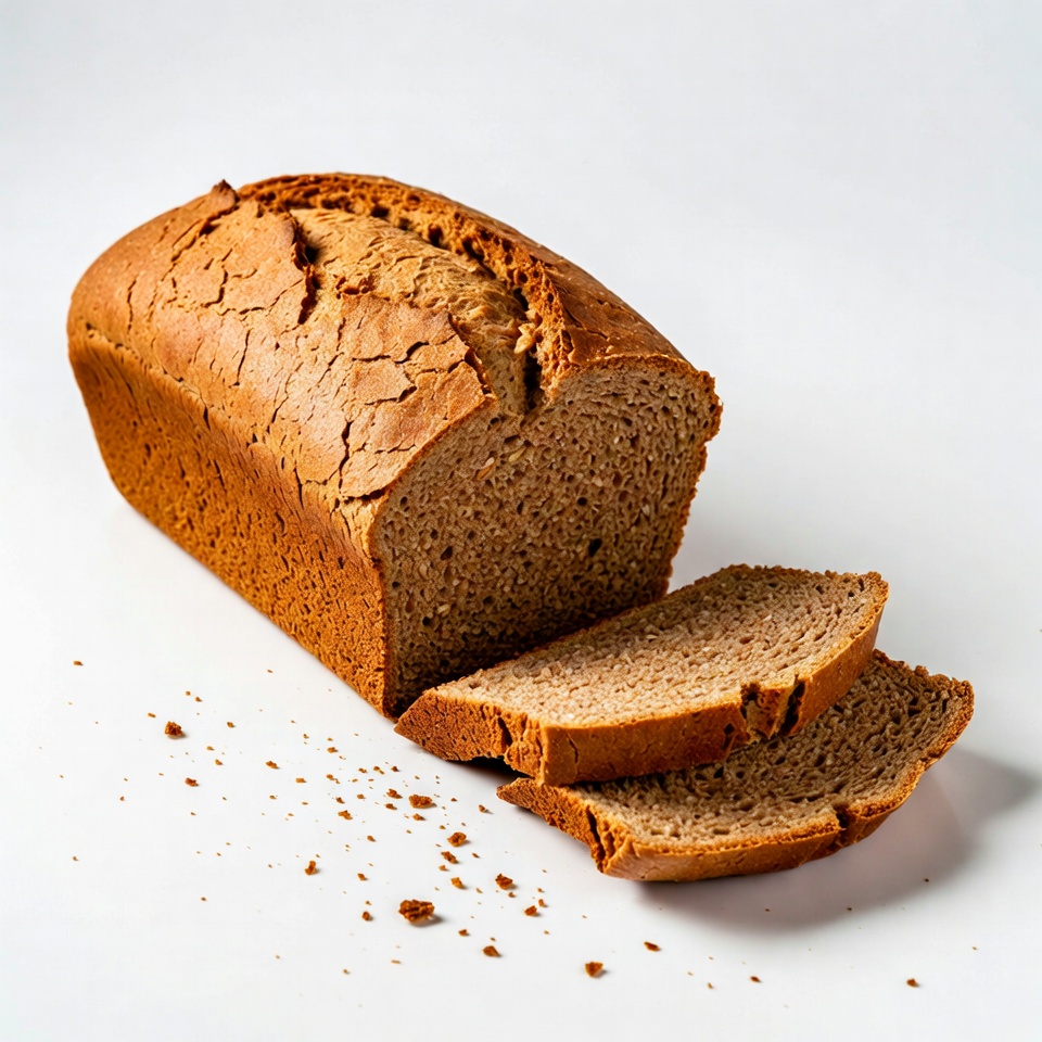 Sliced Whole Wheat Bread Loaf Sliced Whole Wheat Bread Loaf