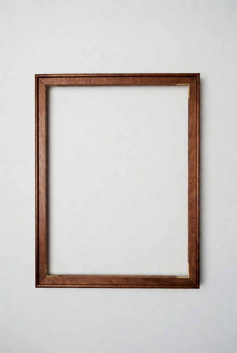 Empty Wooden Picture Frame Empty Wooden Picture Frame
