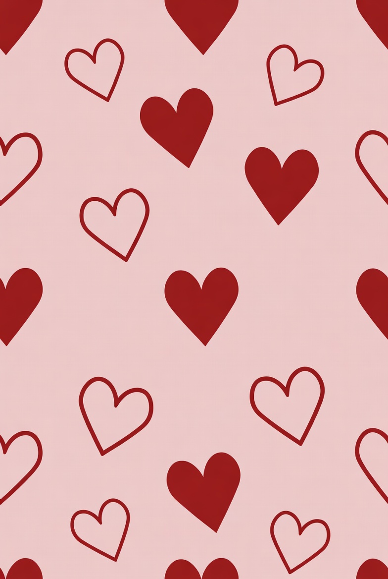 Pink Heart Pattern Background Pink Heart Pattern Background