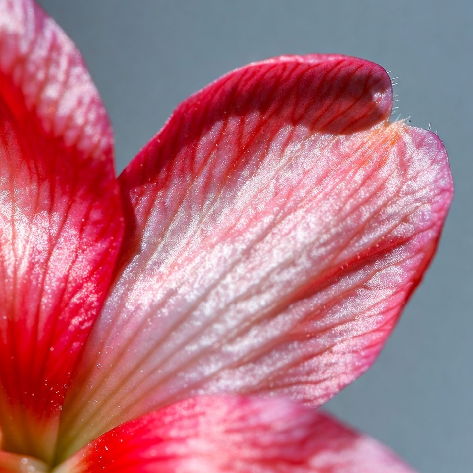 Closeup Red Hibiscus Flower Petals Closeup Red Hibiscus Flower Petals