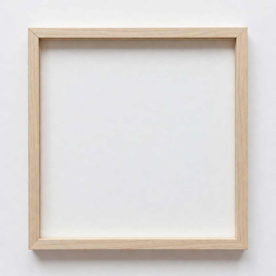 Empty Wooden Picture Frame Empty Wooden Picture Frame