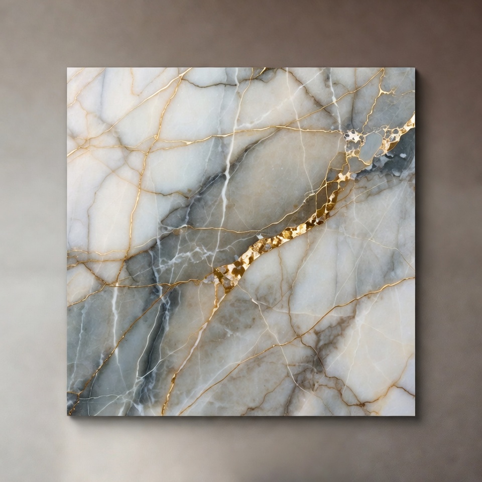 White Marble with Gold Veins White Marble with Gold Veins