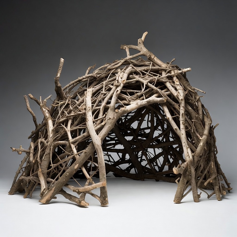 Twig Bird Nest Structure Twig Bird Nest Structure