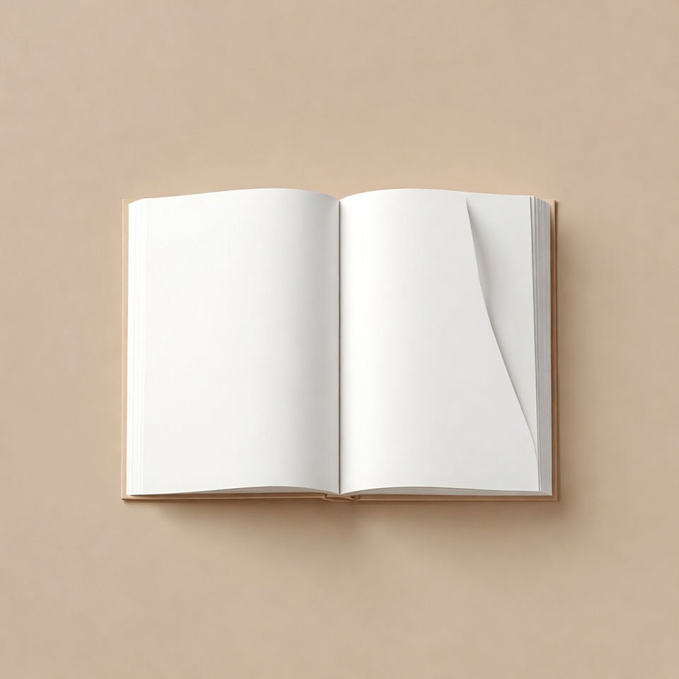 Open Book on Beige Background Open Book on Beige Background