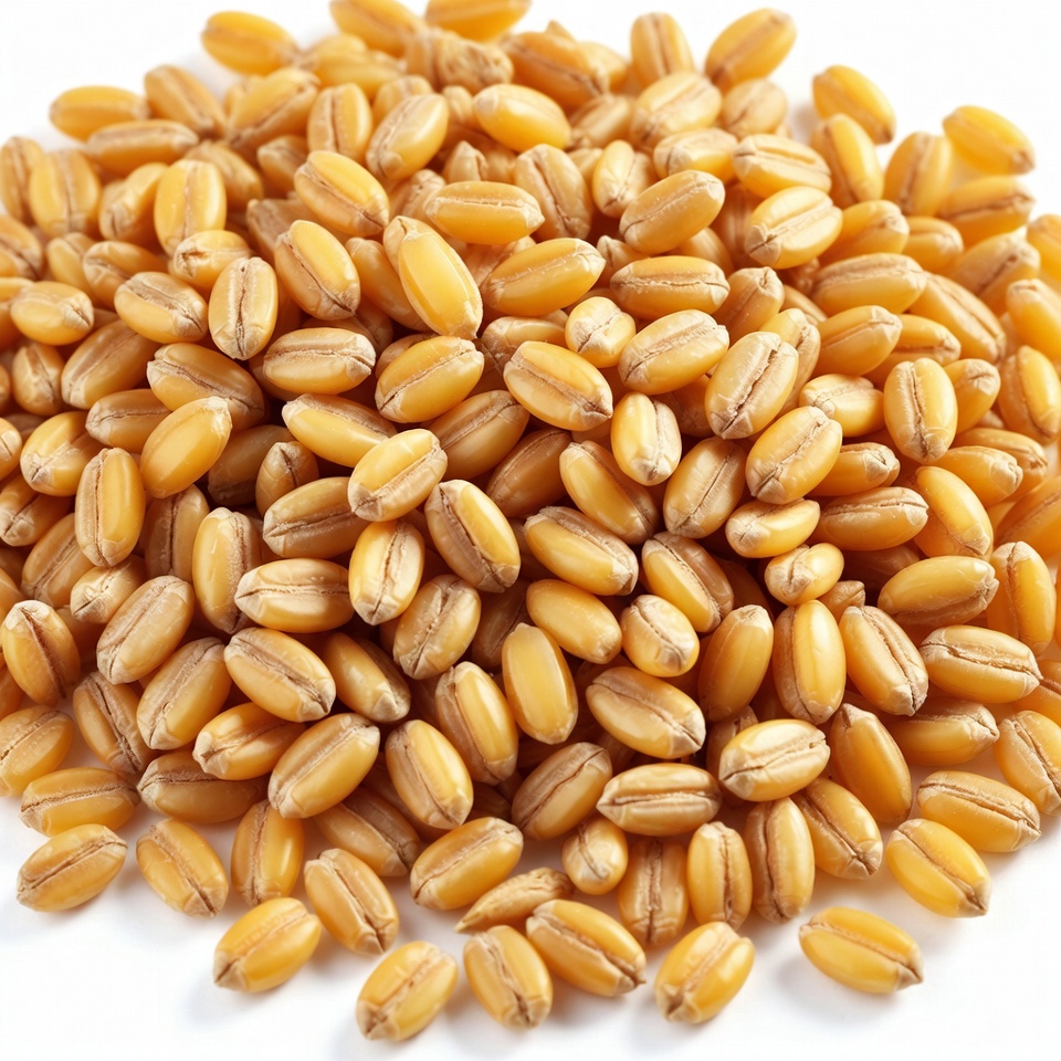 Pile of Golden Wheat Grains Pile of Golden Wheat Grains