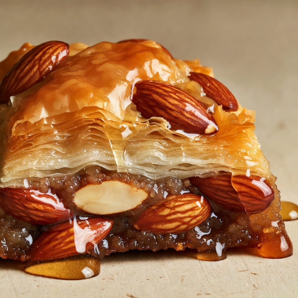 Baklava with Almonds and Honey Baklava with Almonds and Honey