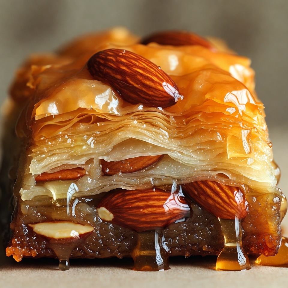 Baklava with Almonds and Honey Baklava with Almonds and Honey