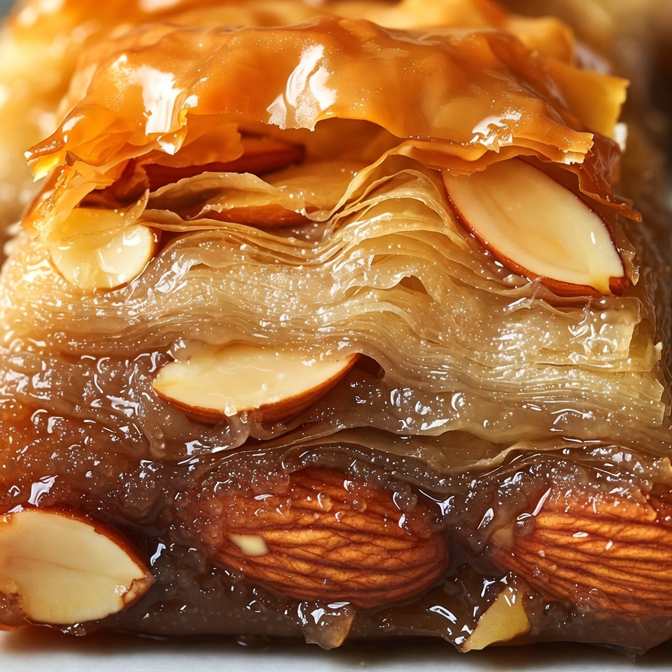 Baklava with Almonds and Syrup Baklava with Almonds and Syrup